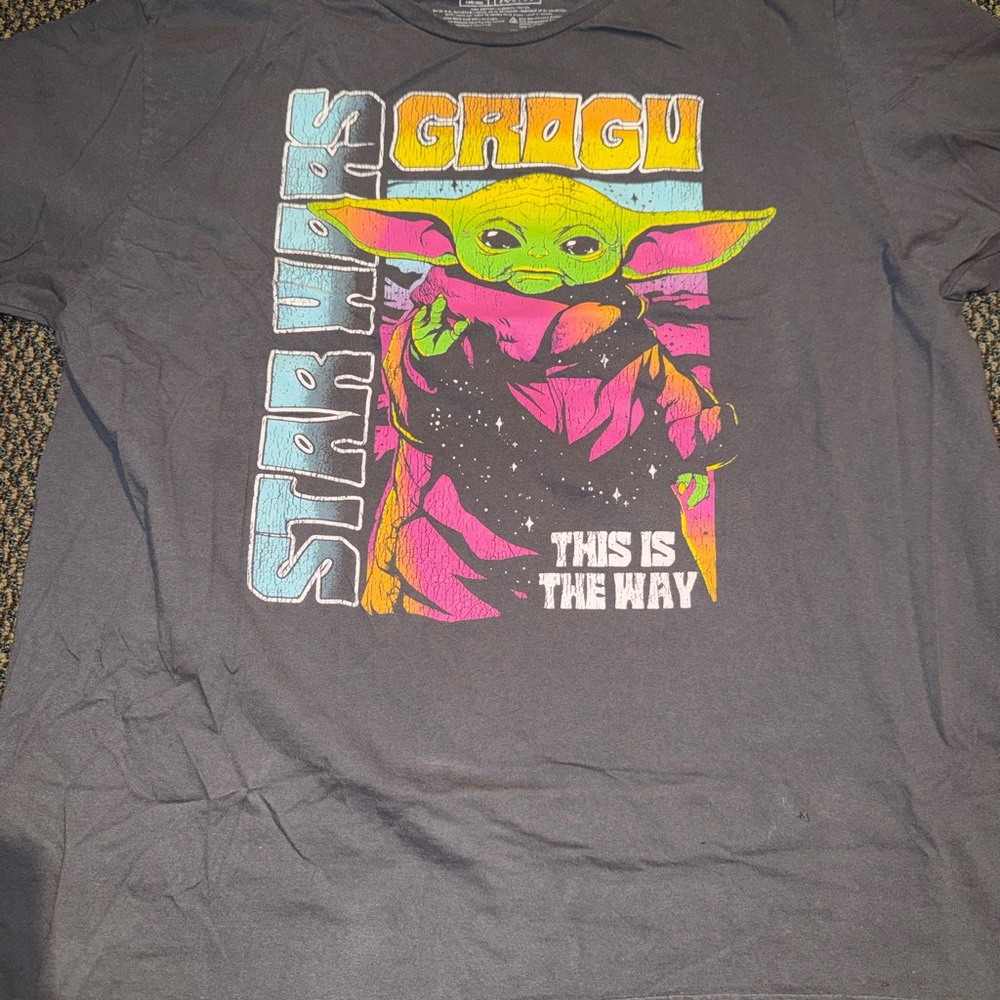 Star Wars Grogu T-Shirt - Gray